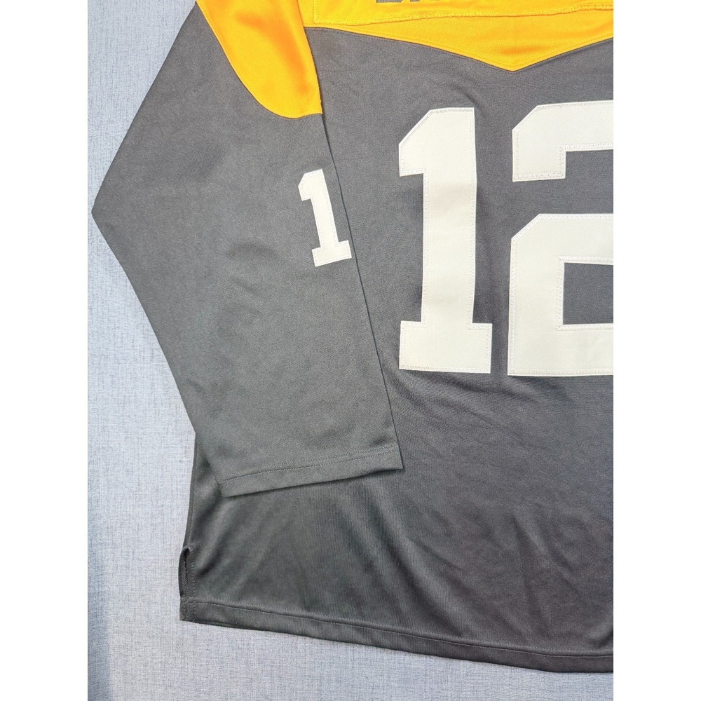 Mitchell & Ness Terry Bradshaw #12 Steelers Throwback Jersey Rare Size 52 - Picture 11 of 15